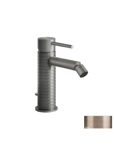 Miscelatore bidet Gessi serie 316 Meccanica cod.54207 con scarico e flessibili di collegamento - Kallea