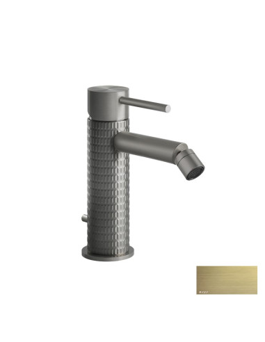 Miscelatore bidet Gessi serie 316 Meccanica cod.54207 con scarico e flessibili di collegamento - Kallea