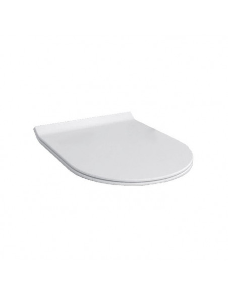 Sanitari sospesi Hatria serie Fusion scarico rimless senza brida con sedile rallentato BIANCO OPACO - Kallea