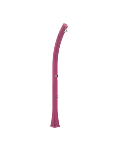 Doccia Solare Arkema Design happy H 120 con Lavapiedi da Giardino in resina colorata - Kallea