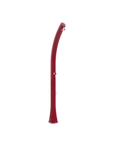 Doccia Solare Arkema Design happy H 120 con Lavapiedi da Giardino in resina colorata - Kallea