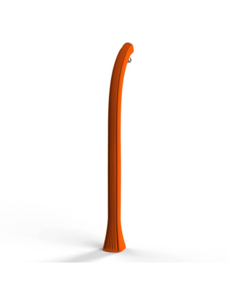 Doccia Solare Arkema Design happy XL H 420 con Lavapiedi da Giardino in resina colorata - Kallea