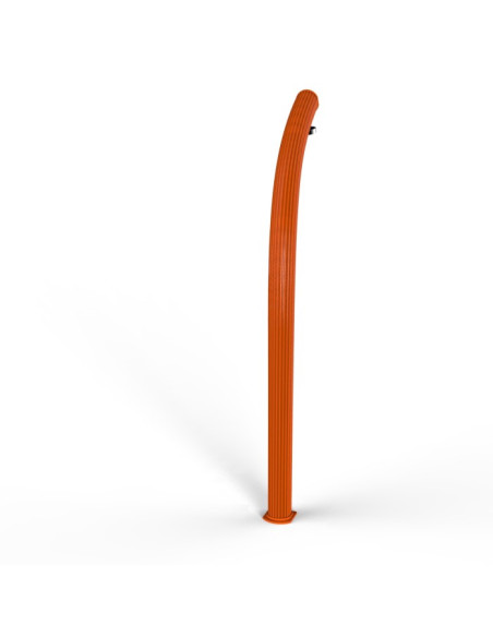Doccia Solare Arkema Design Jolly A 520 con Lavapiedi da Giardino in alluminio colorata - Kallea