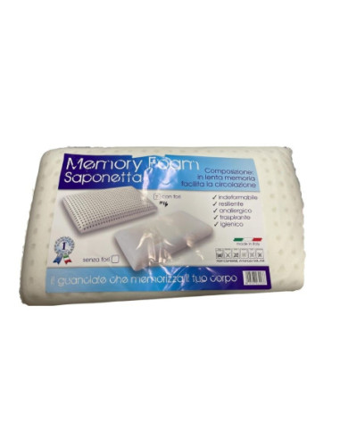 Guanciale Super Memory rivestimento maglina - Kallea
