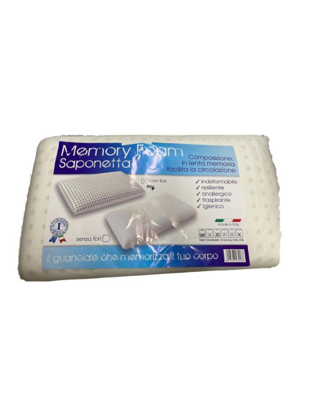 Guanciale Super Memory rivestimento maglina - Kallea
