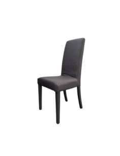 Sedia Edi Flash 17 tessuto sfoderabile gambe antracite - Kallea 2