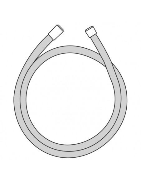 Flessibile Hansgrohe Isiflex doccia 200 cm cromo liscio - Kallea