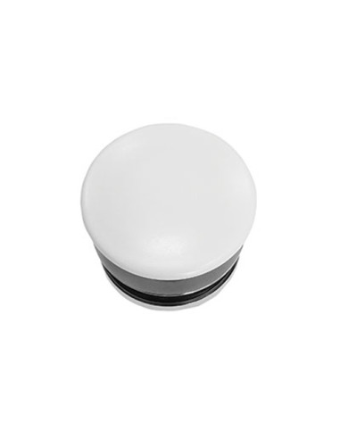 Piletta Click clack Ceramica globo cod. FI012BI con tappo bianco lucido - Kallea