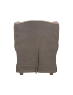 Poltrona Bergere in tessuto tortora - Kallea 2