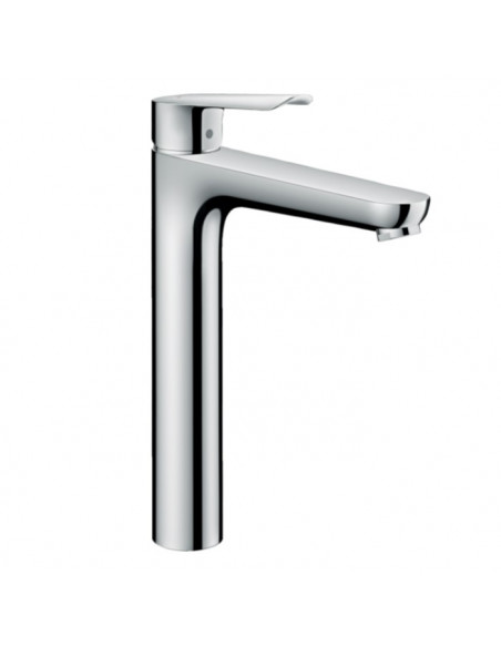 Miscelatore Hansgrohe lavabo alto 230 monocomando Logis E con piletta cromo - Kallea