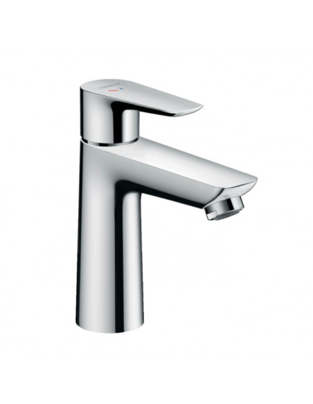 Miscelatore Hansgrohe lavabo 110 monocomando Talis E CoolStart con piletta + tirante cromo - Kallea