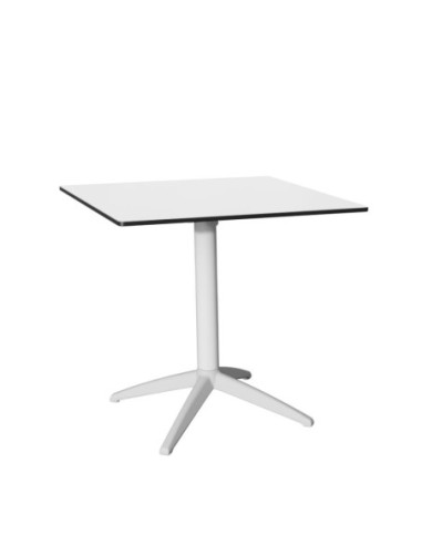 Tavolo pieghevole Compact Cafè bianco 80x80 - Kallea