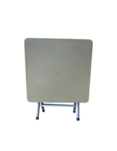 Tavolo pieghevole TAV626 80x80 cm verde militare - Kallea 2