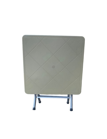 Tavolo pieghevole TAV626 80x80 cm verde militare - Kallea