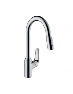 Miscelatore Hansgrohe Cucina Focus M42 monocomando 220 bocca estraibile 2Jet - Kallea