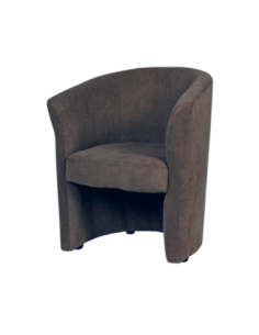 Poltrona Belize ecopelle camel - Kallea 2