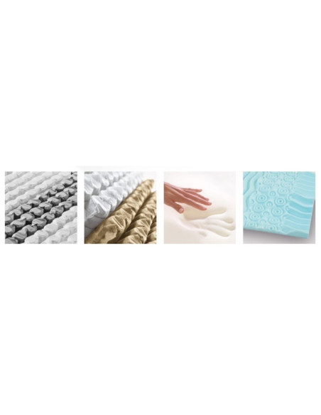 Materasso una piazza e mezza Topper 2020 memory foam - Kallea