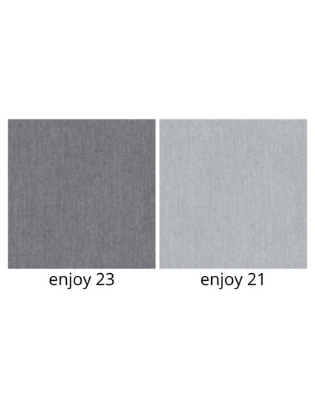 Divano Greta 2 posti grigio 160x91x105H - Kallea