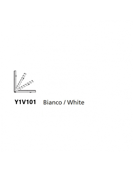 Copriwater Hatria serie Fusion in duroplast Y1V101 rallentato bianco lucido - Kallea