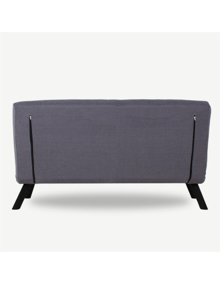 Divano letto matrimoniale pieghevole Sando grigio - Kallea