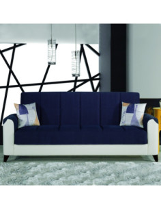 Divano clic clac Sicily con letto e contenitore - Kallea