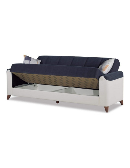 Divano clic clac Sicily con letto e contenitore - Kallea